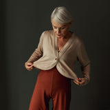 COSIMA Cardigan Sand