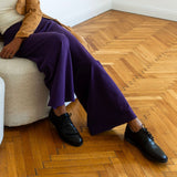 VIOLETTA Pants Plum - Archivsale