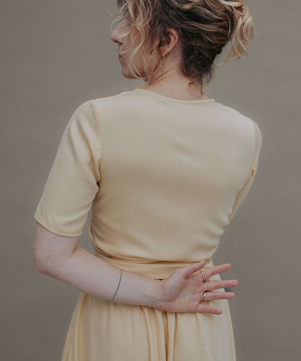 EWA Wrapblouse Butter