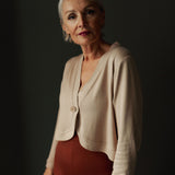 COSIMA Cardigan Sand