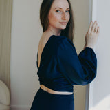 ESME Satinwraptop Midnight