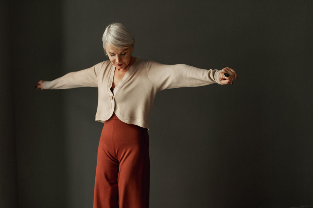 COSIMA Cardigan Sand