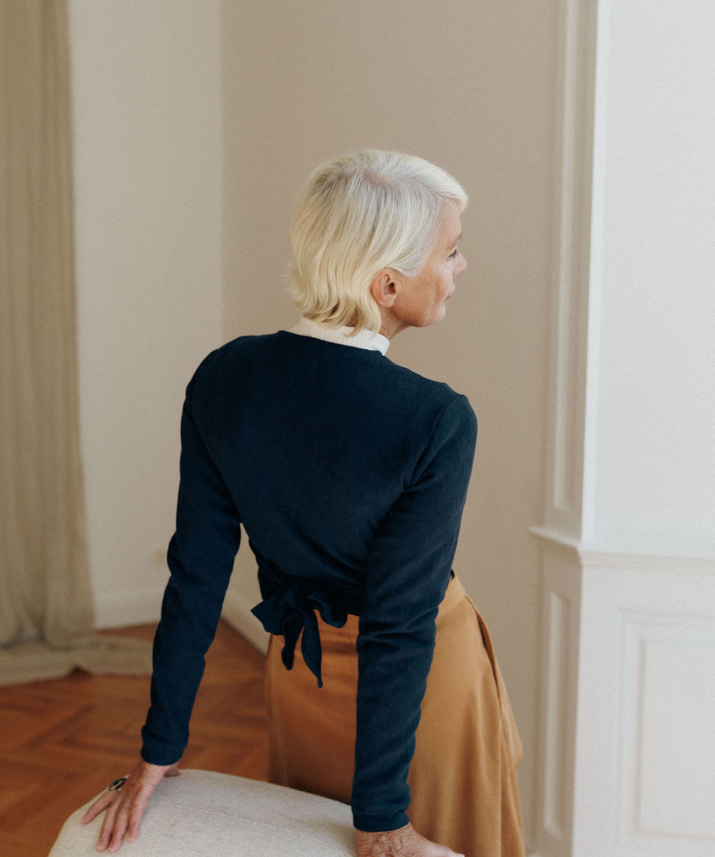 WILMA Wrapjacket Midnight