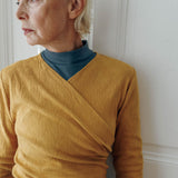 WILMA Wrapjacket Mustard - Archivsale