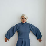 PAULA Pullover Steel