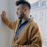 CHARLIE Cardigan Mustard - Archivsale