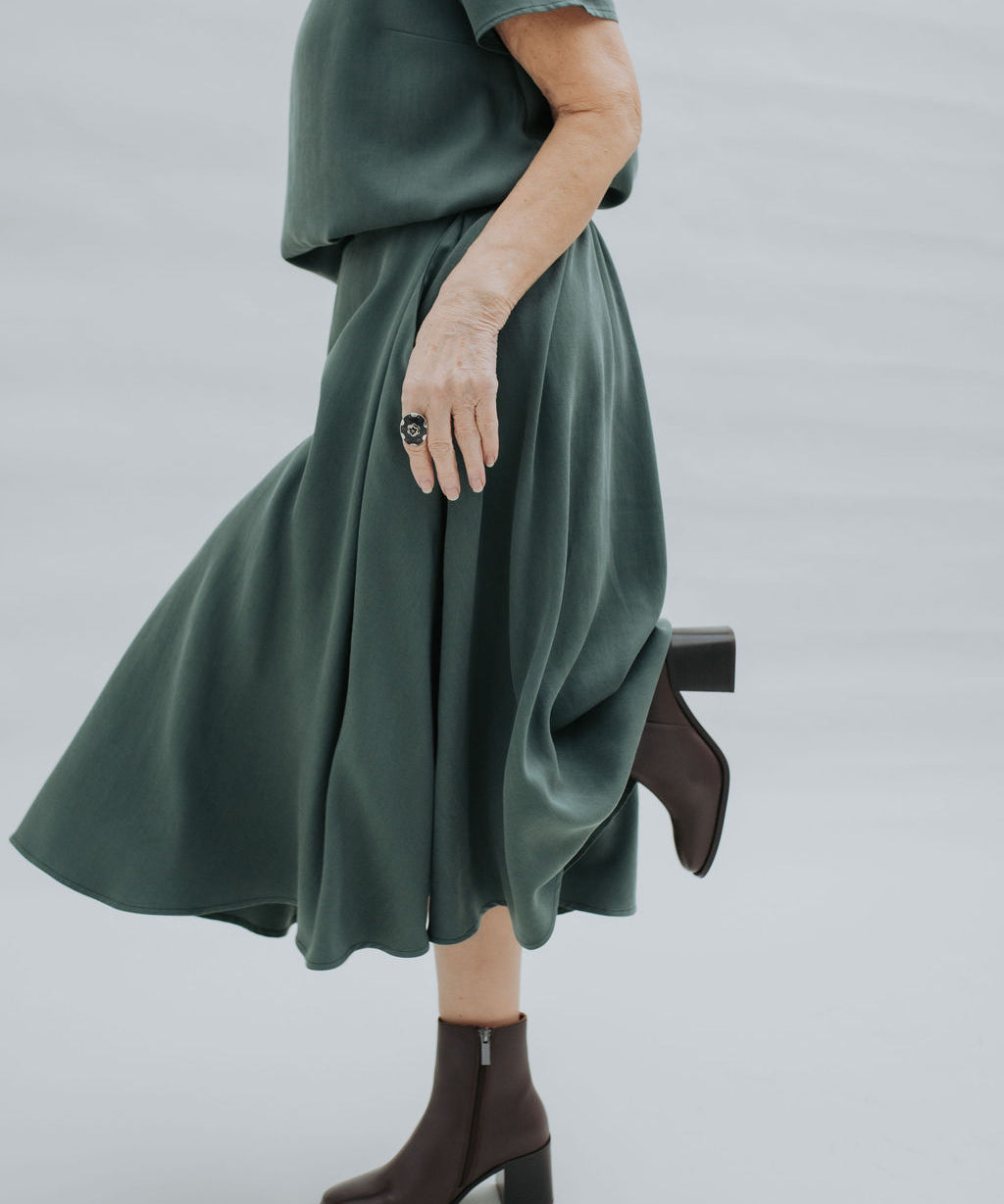 STELLA Skirt Emerald
