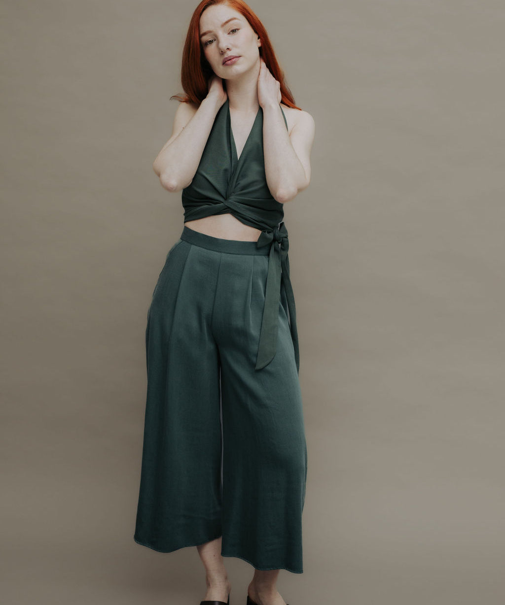 CARLA Culotte Emerald