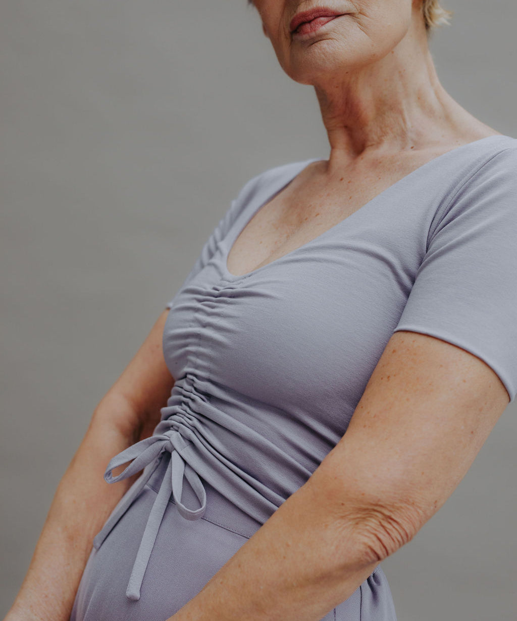BARBARA Top (reversible) Light Lavender