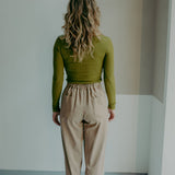 GRETA Longsleeve Pesto
