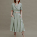 EWA Wrapblouse Mint