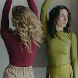 LOUISA Longsleeve Pesto