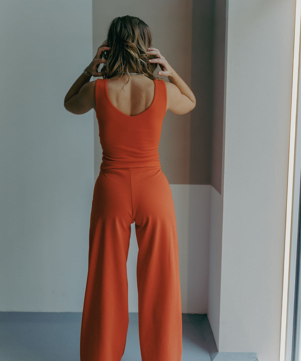 VIOLETTA Pants Spicy Pumpkin