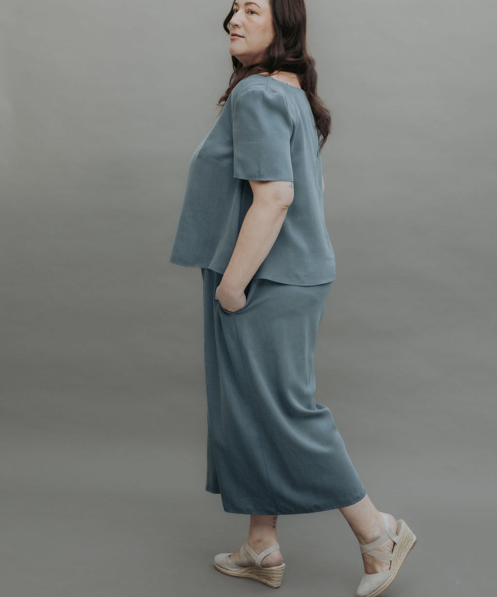 CARLA Culotte Sky