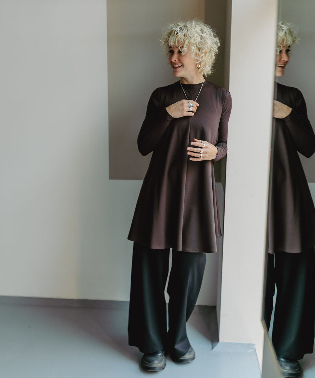 LUNA Dress Espresso