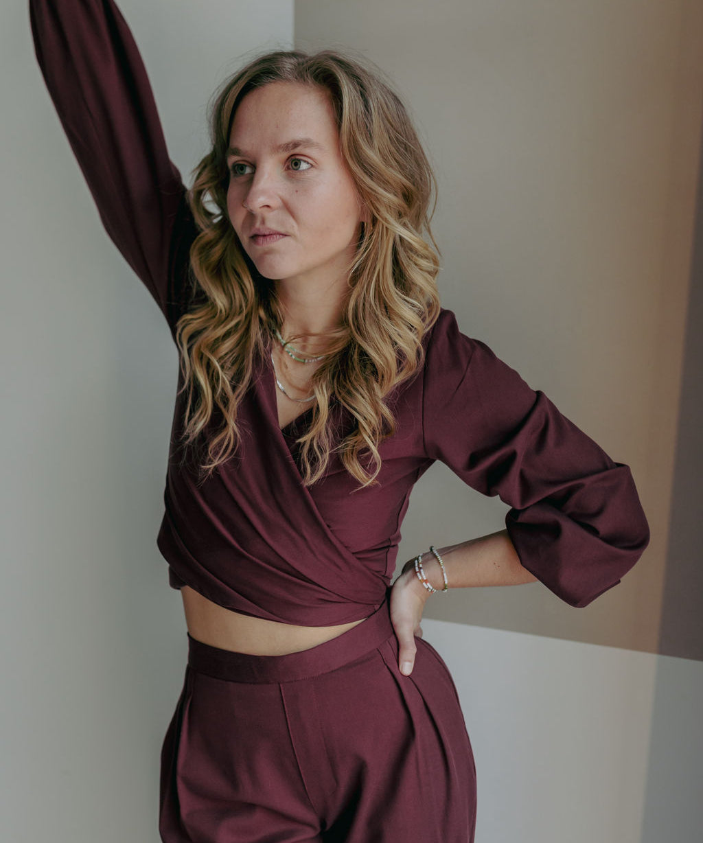 PAMINA Wraptop (reversible) Pinot