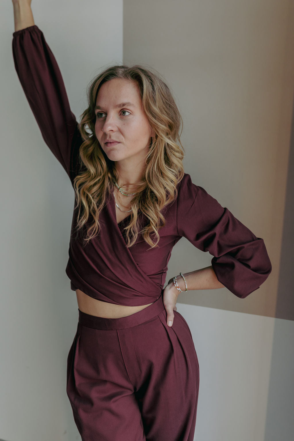 PAMINA Wraptop (reversible) Pinot