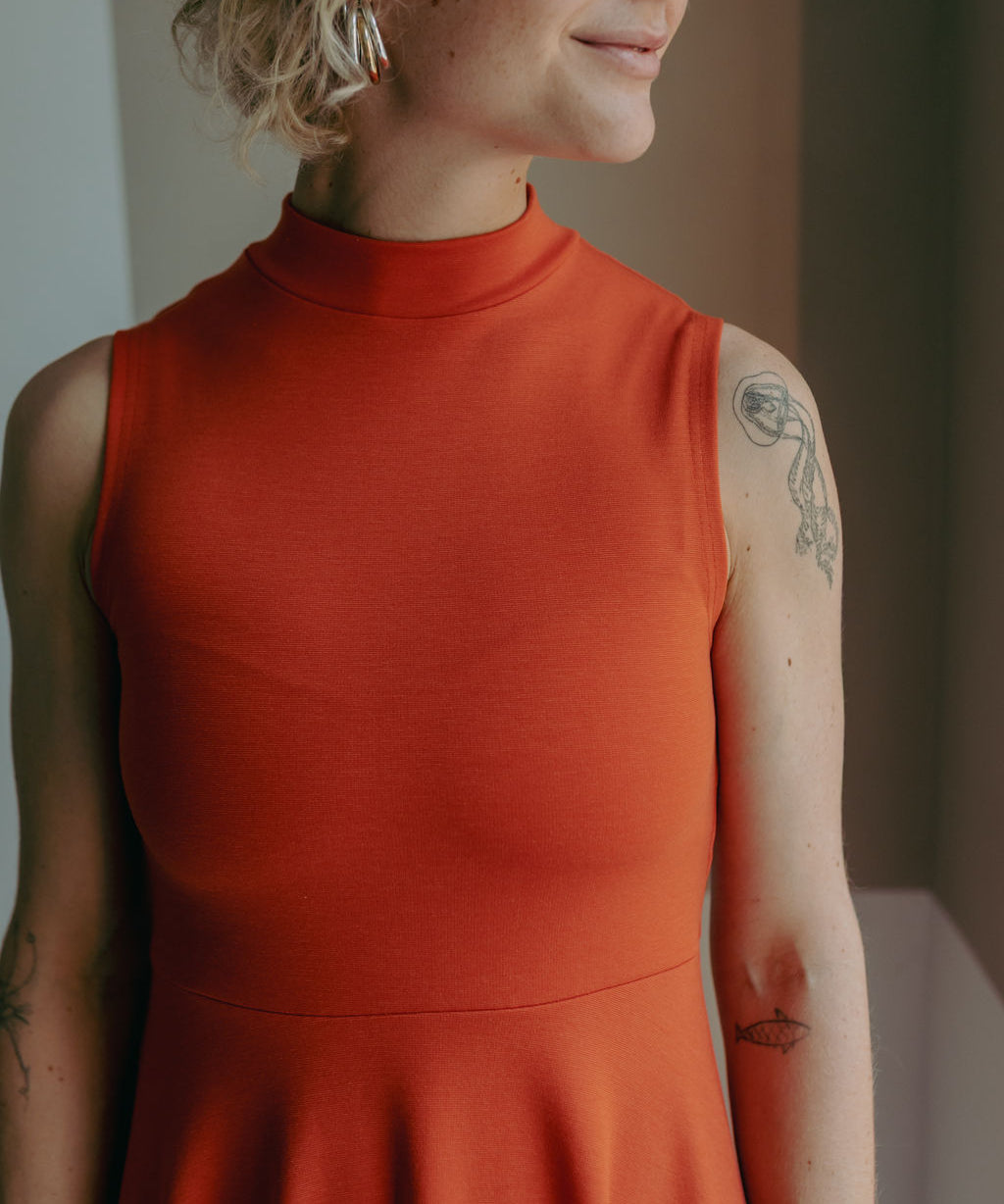 LOLA Dress Spicy Pumpkin