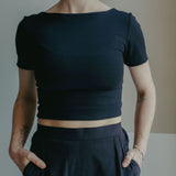 BARBARA Top (reversible) Midnight