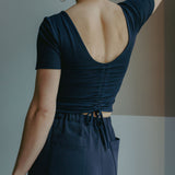 BARBARA Top (reversible) Midnight