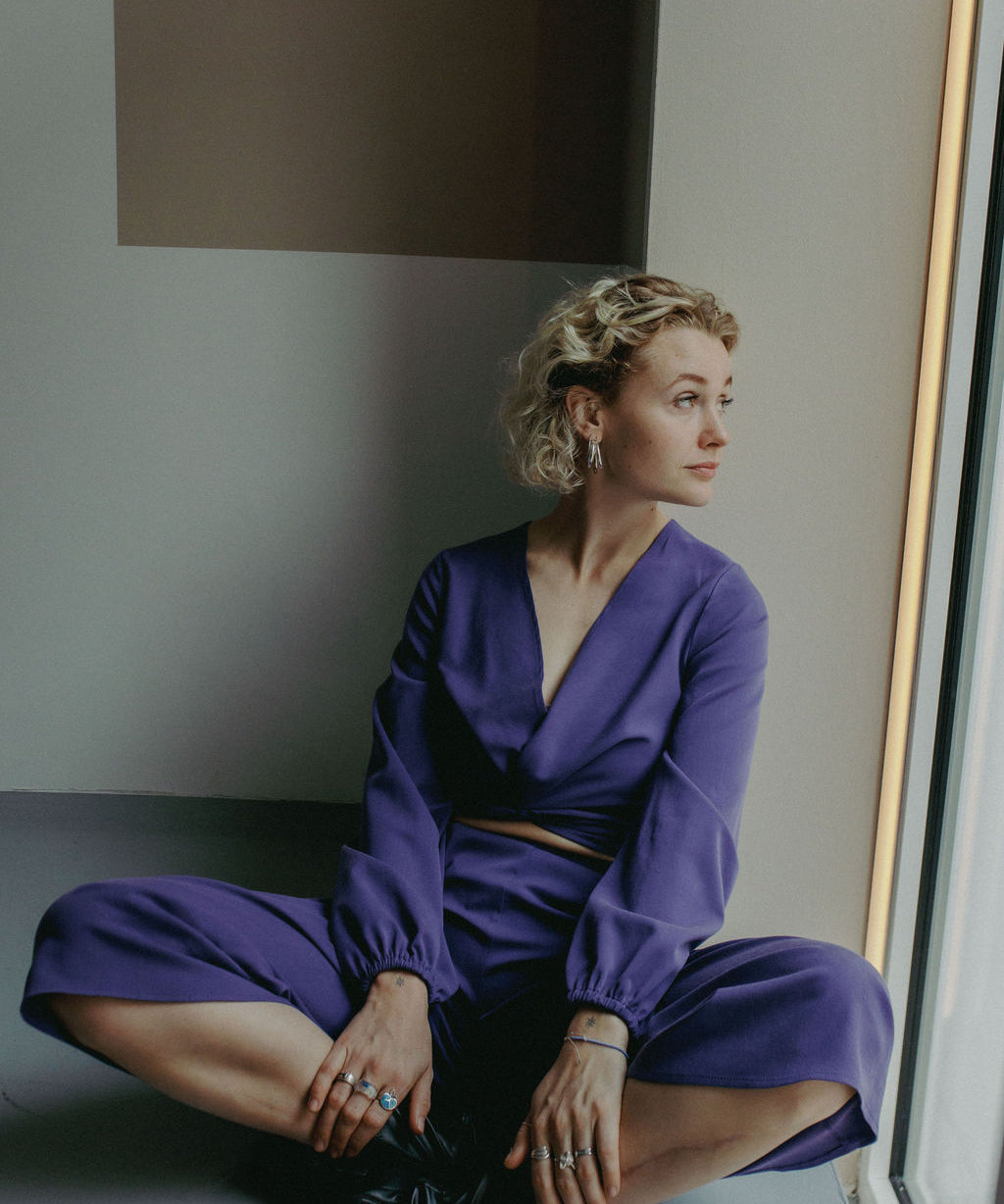 CARLA Culotte Pansy Purple
