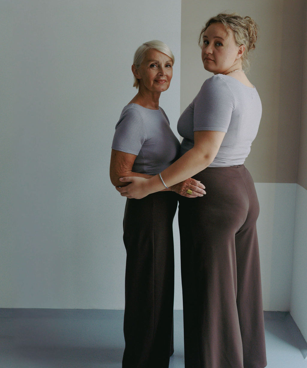 VIOLETTA Pants Espresso