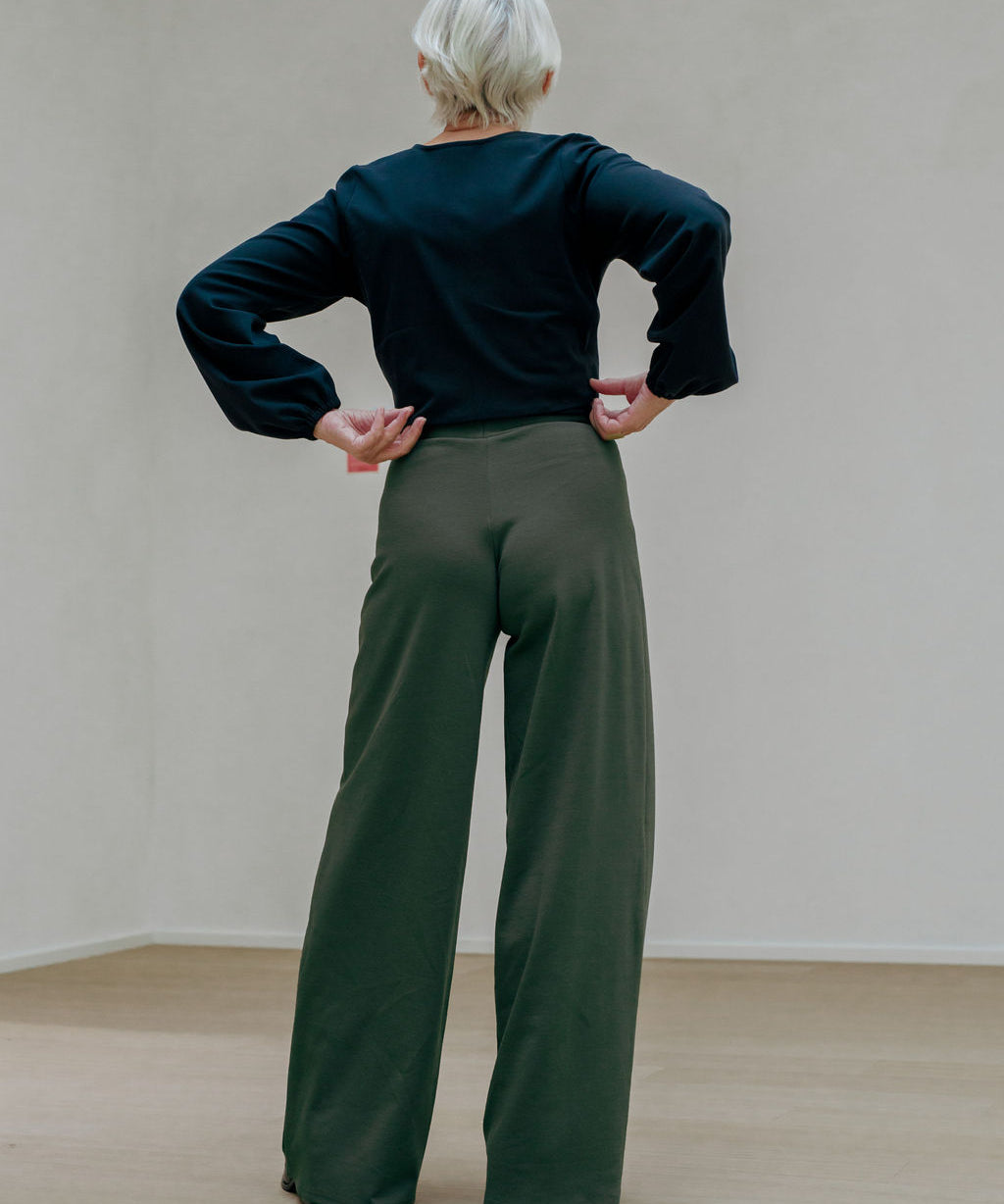 VIOLETTA Pants Matcha