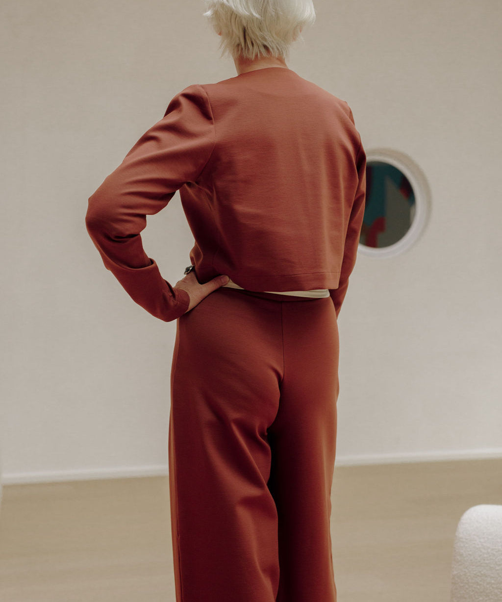 VIOLETTA Pants Pecan