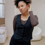 ESTHER Gilet Black