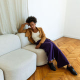 VIOLETTA Pants Plum - Archivsale